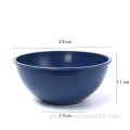 Set of 6 Multi-color Plastic Mixing Bowls